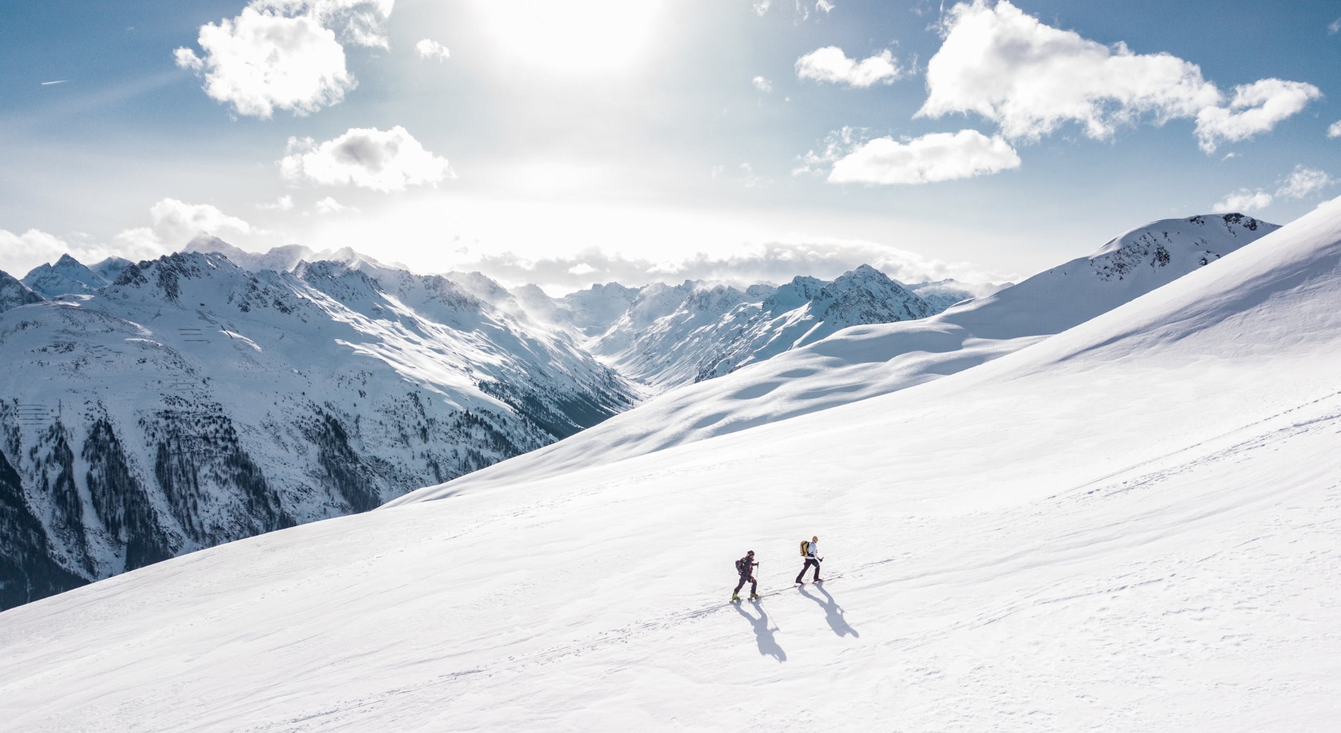 Berglandschaft im Winter